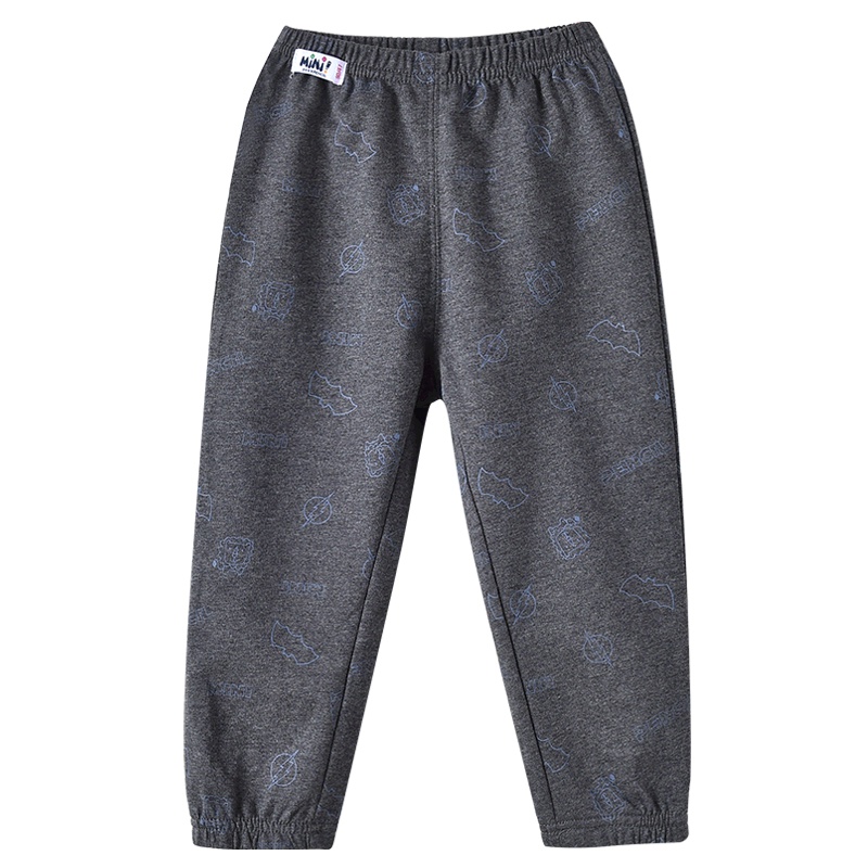 铅笔俱乐部童装2019秋冬新款男童裤子小童宝宝长裤儿童加厚裤子