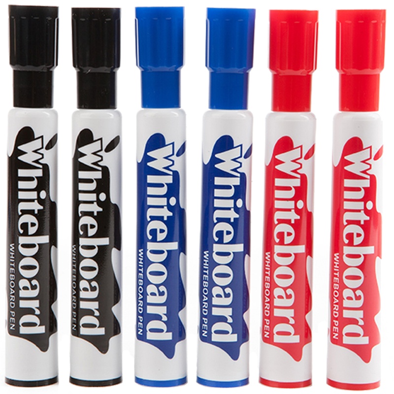 真彩(TRUECOLOR)0895B白板笔12支盒装水性可擦黑板笔粗头记号笔可擦白板笔大头笔黑板笔儿童白板笔 水性记号笔