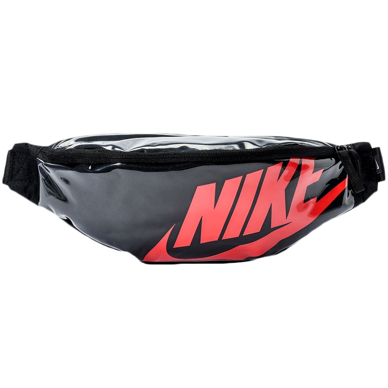 NIKE耐克男女腰包时尚漆皮便携斜挎胸包单肩运动包CK7914