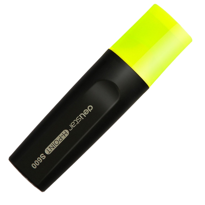 得力(deli) 33208/三色荧光笔标记笔彩笔记号笔韩国可爱学生果冻笔（3支）