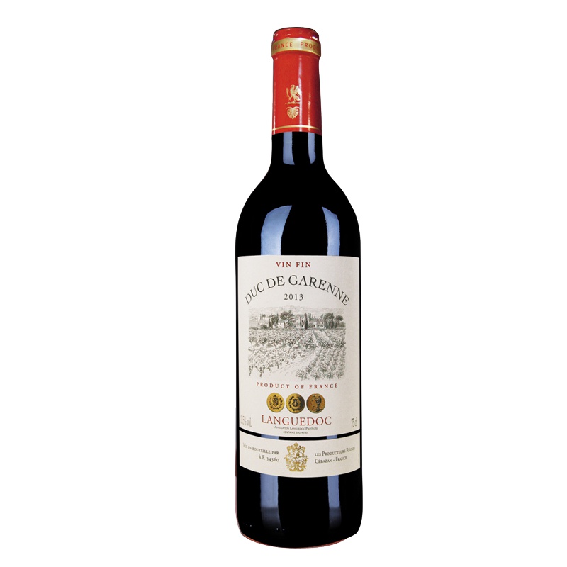 法国原瓶进口红酒 香卡隆精选干红葡萄酒750ml