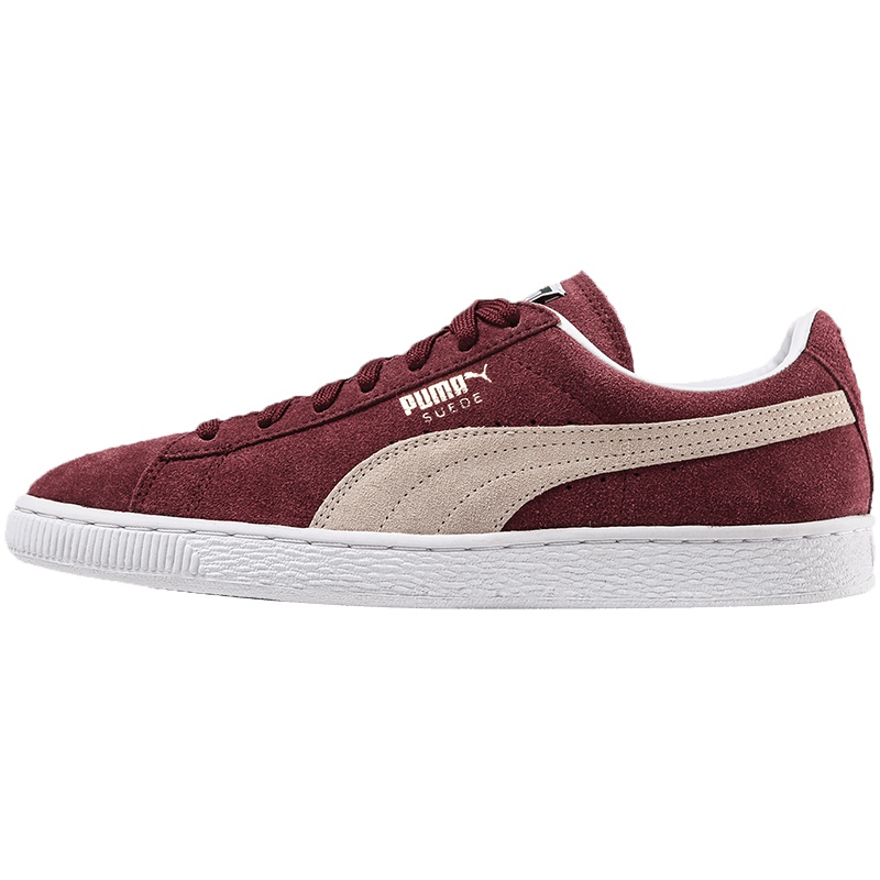 彪马Puma男鞋板鞋运动鞋运动休闲.35263475 35263475葡萄酒红+白色