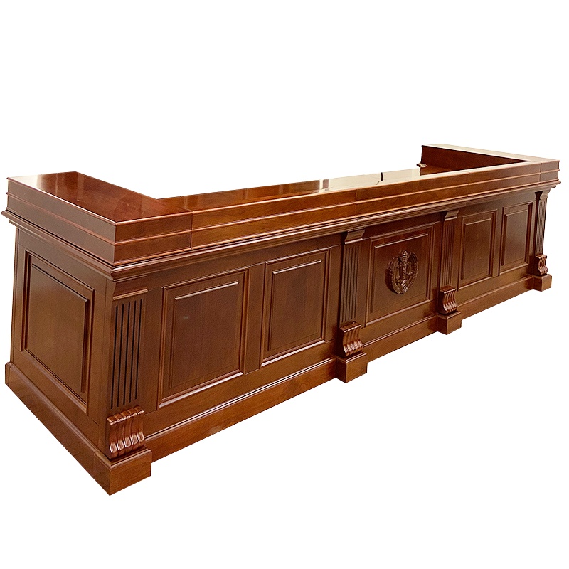 DXBG办公桌审判桌法官台诉讼桌椅组合法院家具组合可定制[工厂现做 7天内发货]