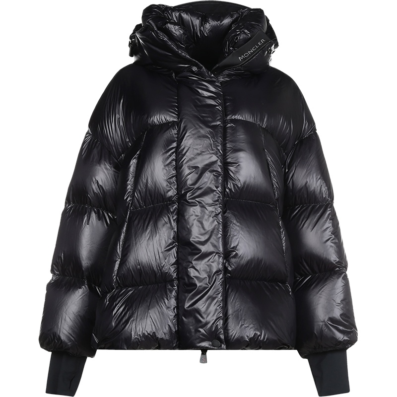 MONCLER 盟可睐 女士 聚酰胺纤维隐藏式连帽鹅绒羽绒服外套 1B40000 539GU