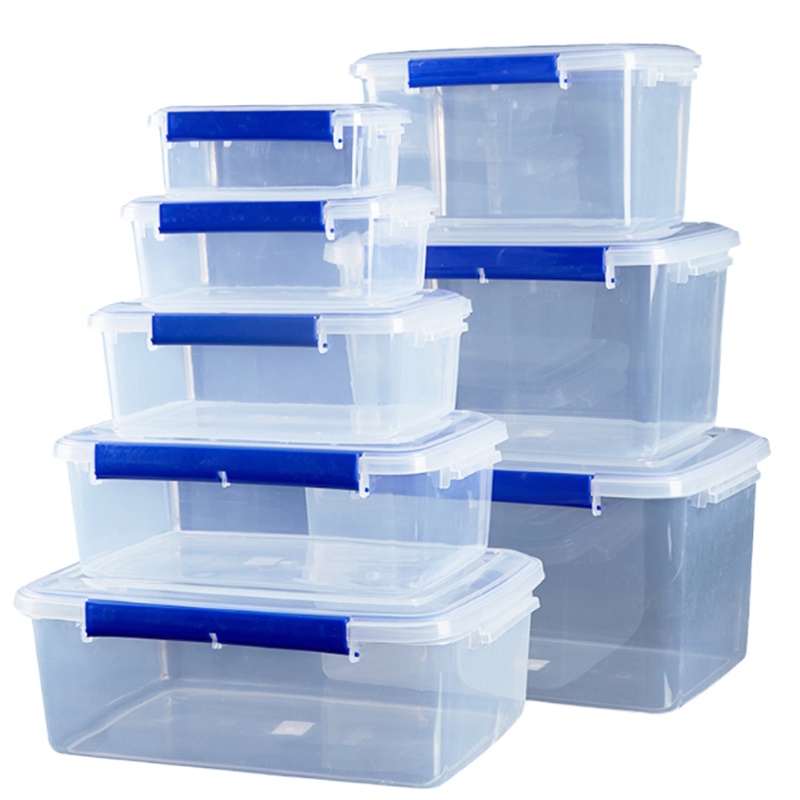 禧天龙 塑料收纳盒存储箱38cm*27cm*20cm透明白色(单位:个)