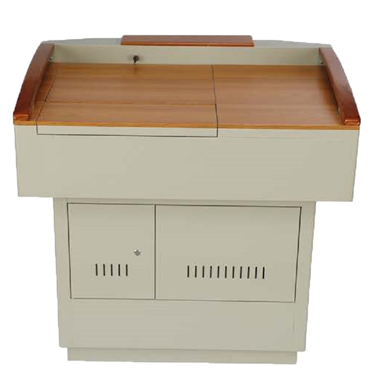 翻转多功能讲台桌（款式颜色可定制）