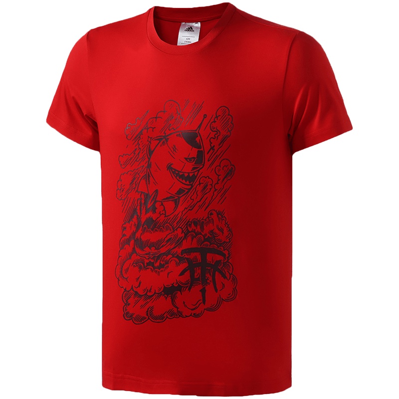 阿迪达斯男服短袖T恤麦迪篮球文化休闲服装DZ0686