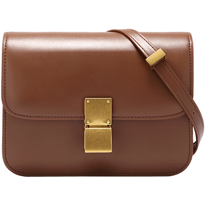 复古豆腐包女2019新款百搭box小方包ck洋气网红小包包单肩斜挎包