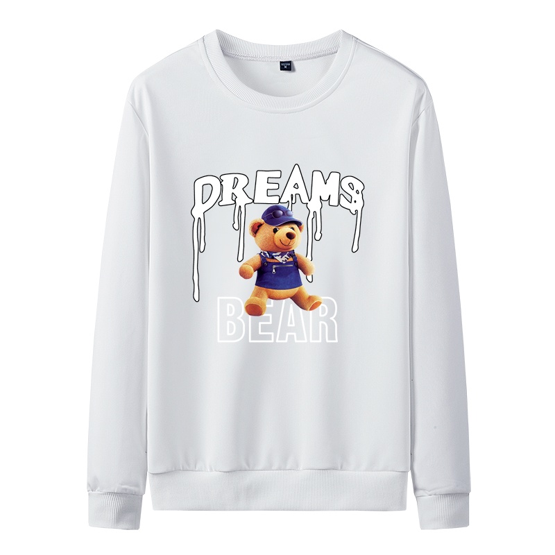 俞兆林(YUZHAOLIN)卫衣男潮流港风宽松潮个性简约春秋圆领休闲长袖卫衣外套