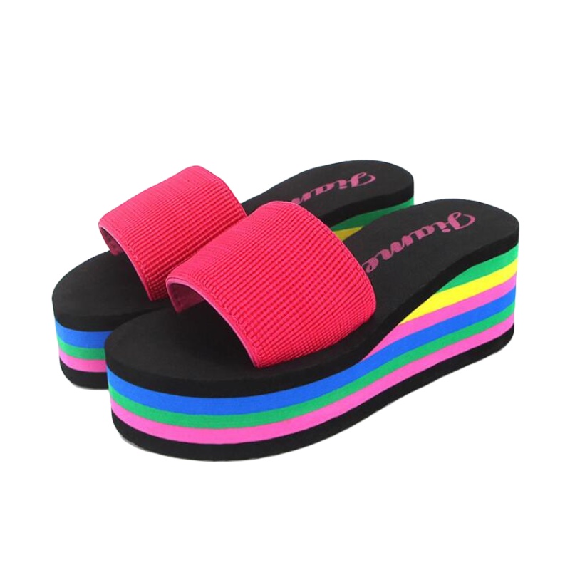 NOVERSE凉拖鞋女夏时尚百搭韩版学生平底休闲一字拖简约潮流其他松糕鞋