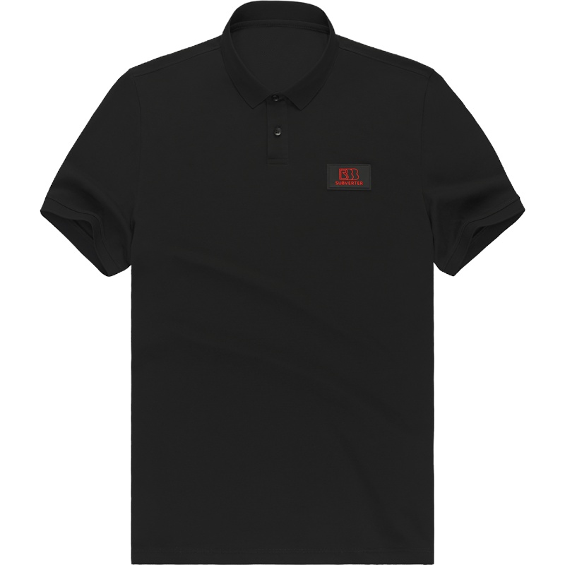 布先生新款纯棉polo衫短袖T恤男 弹力袖口翻领半袖AT10856