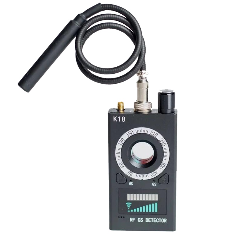 鑫视盈 GPS探测器反追踪防偷拍无线探测器检测仪反窃偷听防定位神器信号探测仪小型手持式个人隐私保护器K18