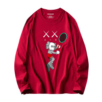 绅士空间2021夏季宽松运动上衣短袖印花打底衫休闲男士T恤圆领套头衣服男装HL.3102