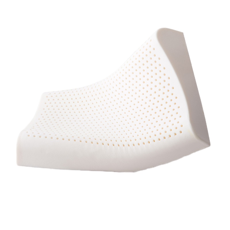 北极绒(Bejirog)泰国进口原液93%乳胶含量高回弹舒适高低双面波浪枕 成人青少年床上家用枕芯春夏秋冬通用含枕套