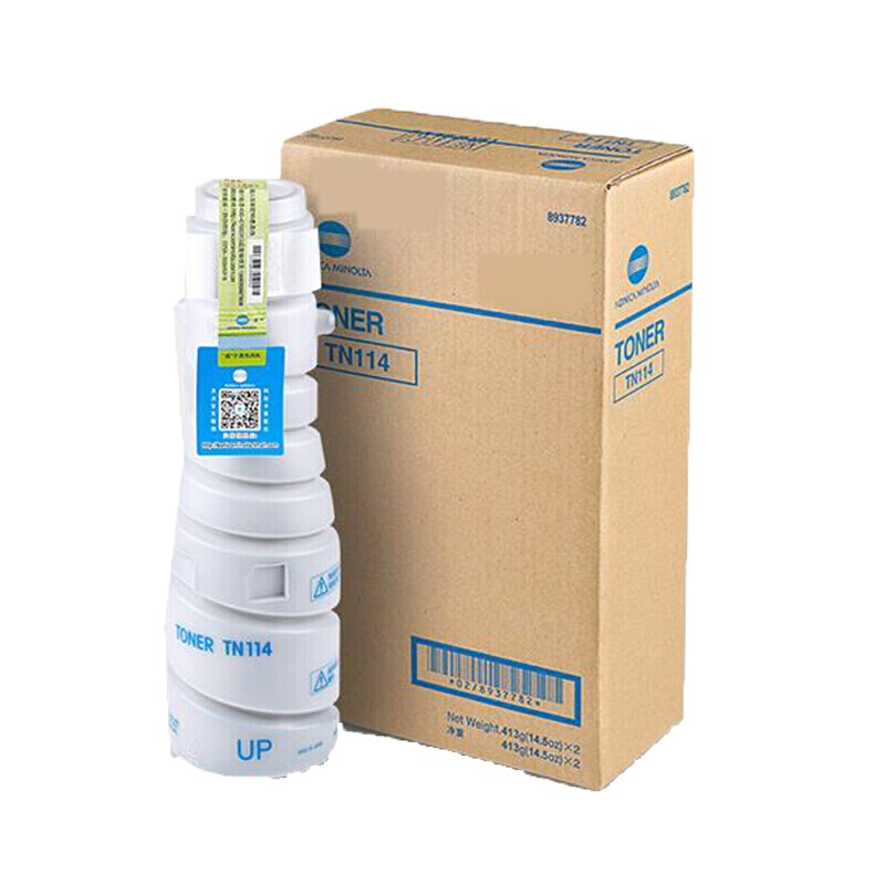 [精选]柯尼卡美能达TN114粉盒适用于BH163/211/220/7622(3只装)