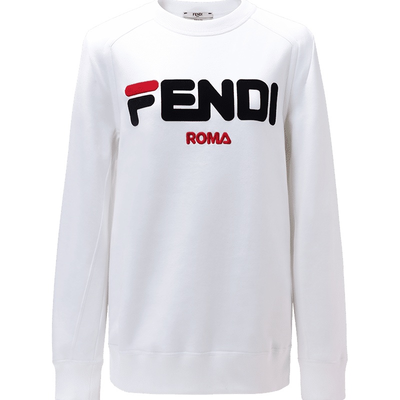 芬迪FENDI 卫衣 字母印字标FS7067 女士卫衣