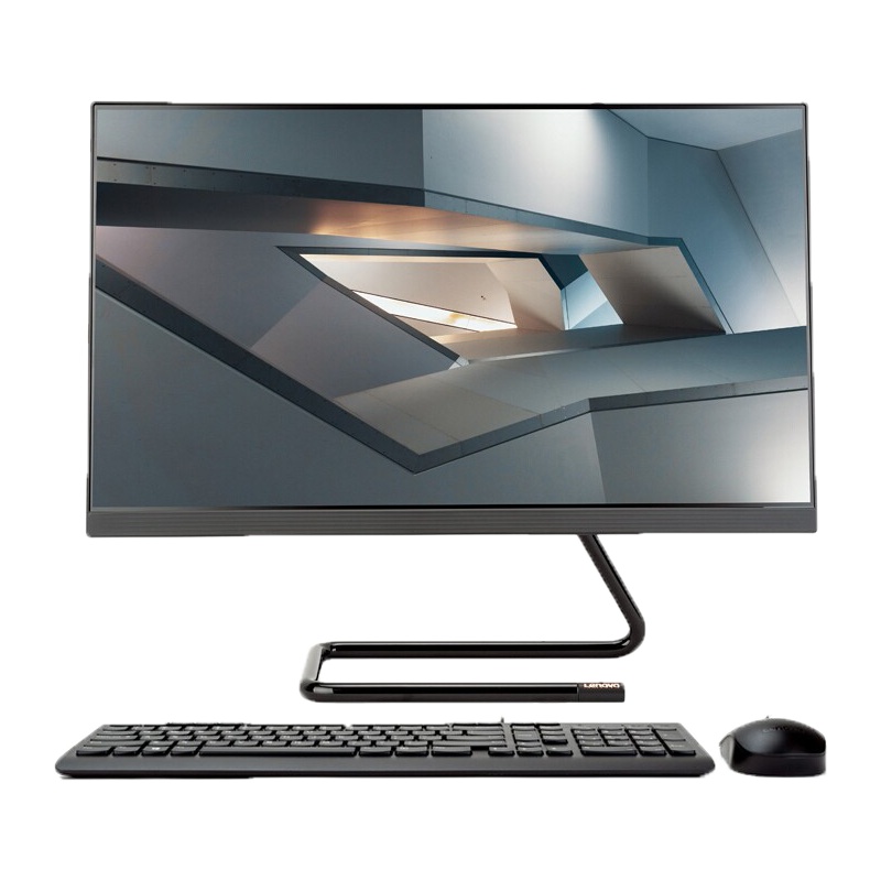 联想(Lenovo)AIO520C 十代i5 微边框一体台式机电脑23.8英寸(i5-10400T 16G 独显)