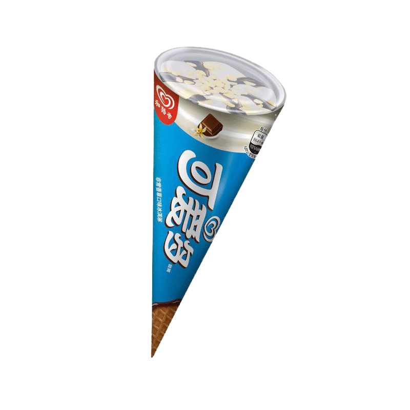 和路雪 可爱多甜筒冰淇淋雪糕组合67g*24支香草草莓巧克力芒果酸奶芝士香栗冰激凌