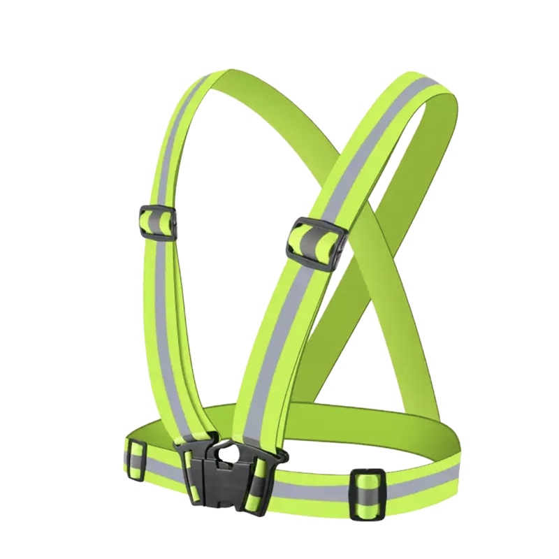 Zs-淮海 背带反光背心马甲 松紧带荧光绿 5cm宽