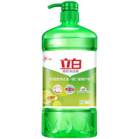 立白 洗洁精 青柠洗洁精1kg瓶装 维E精华轻松去油 洗洁精家用家庭装 2瓶