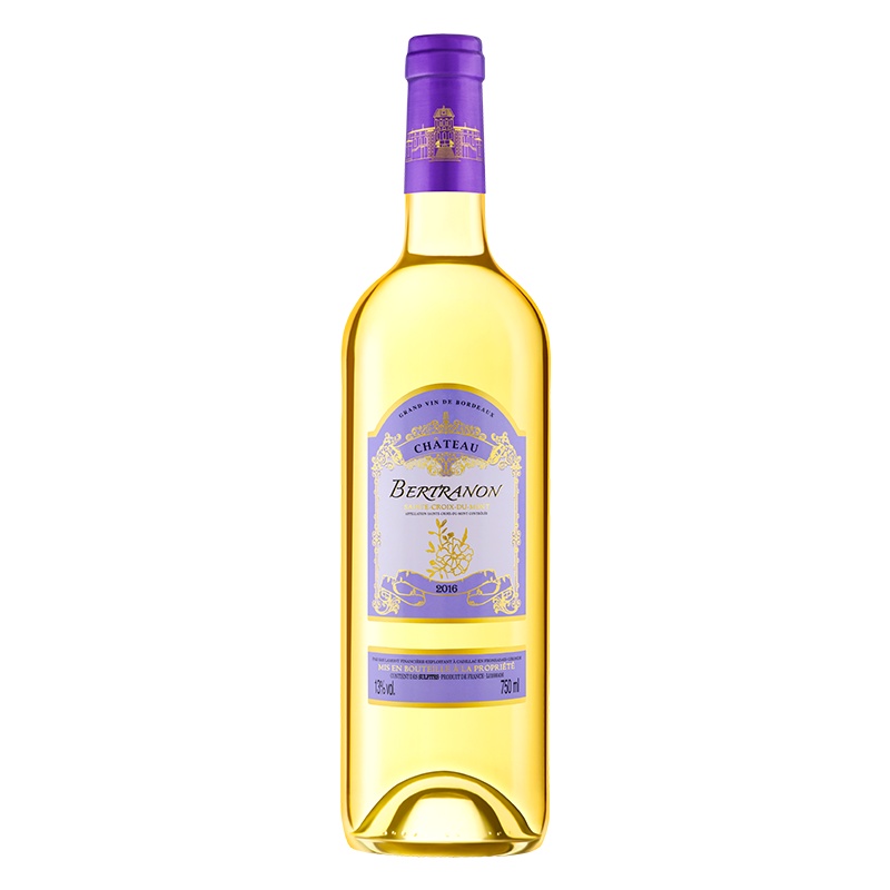 [拉蒙自营旗舰店]拉蒙,LAMONT法国波尔多原瓶进口AOC级 贝哲侬酒庄贵腐甜白葡萄酒750ml