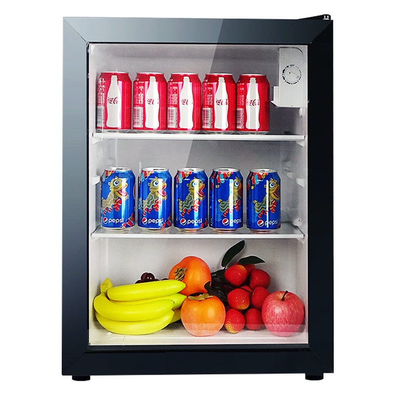 美菱 (MELING)立式家用冰吧 冷藏保鲜迷你展示柜 茶叶水果护肤品小型冰柜SC-79L