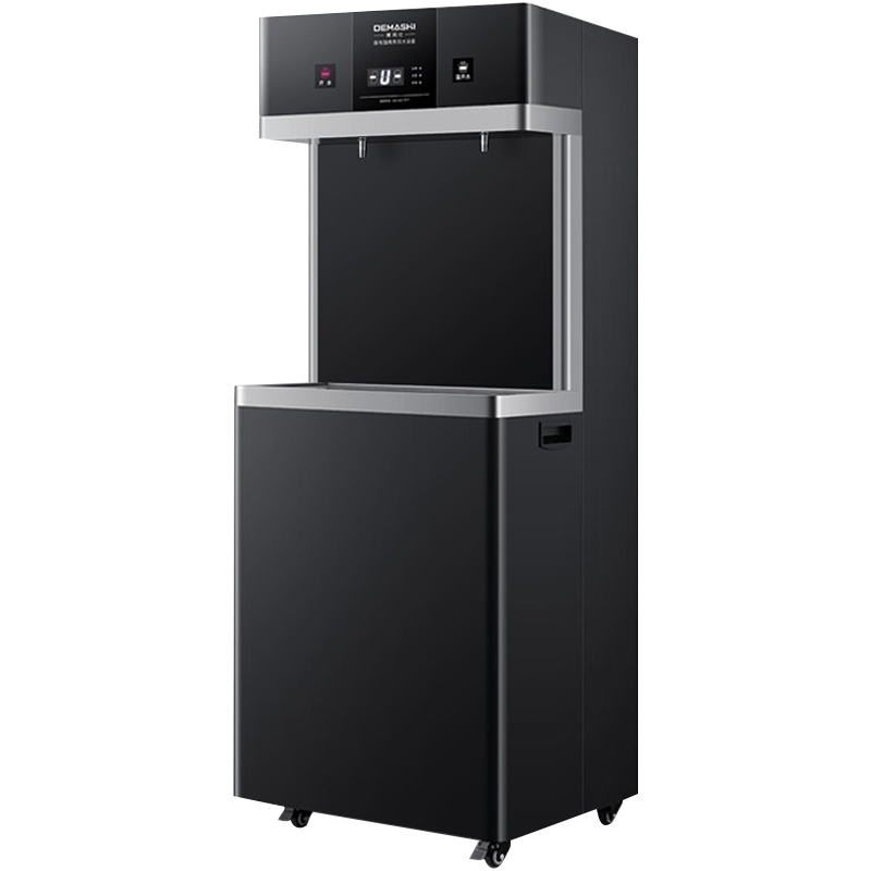 德玛仕 商用直饮水机净水器大型立式RO反渗透五级过滤大流量公司单位学校用烧水机开水器KS-18LG-2W 一开一温