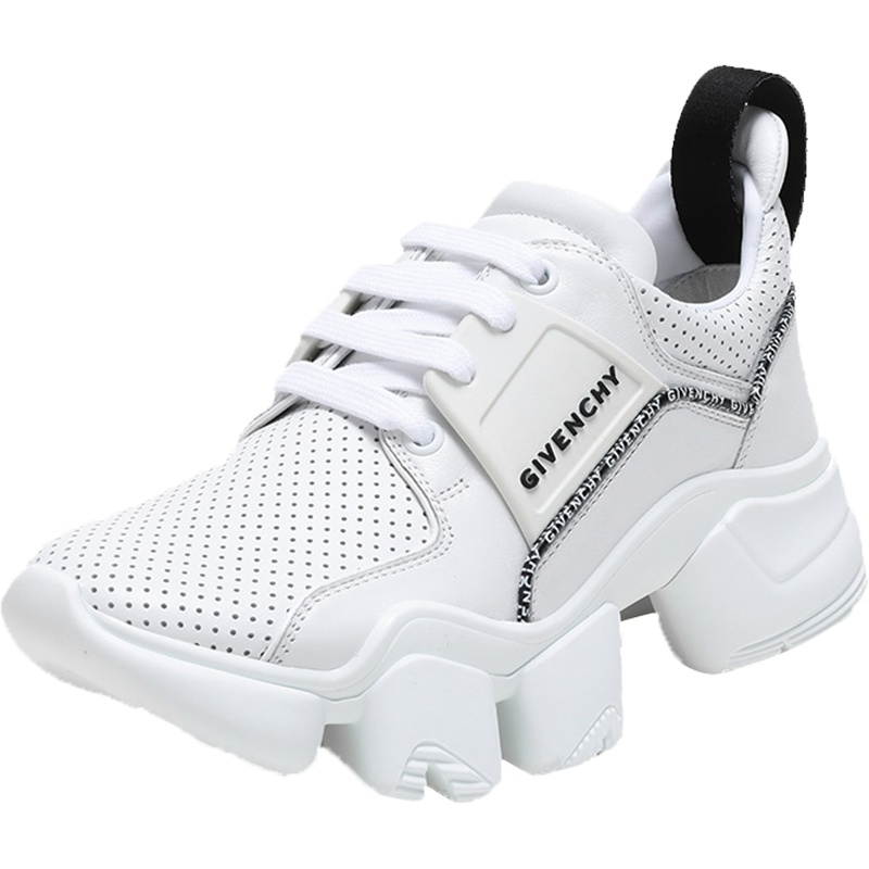 GIVENCHY 纪梵希 女士皮革镂空低帮JAW运动鞋休闲鞋 BE000SE0KB