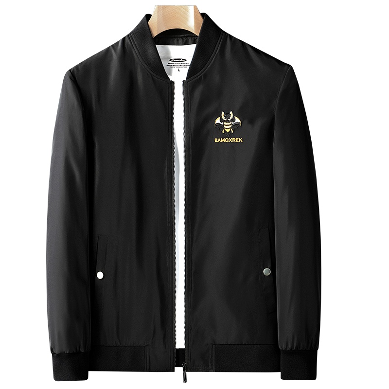 雅鹿男装秋季新品舒适休闲男士夹克YLJ6801