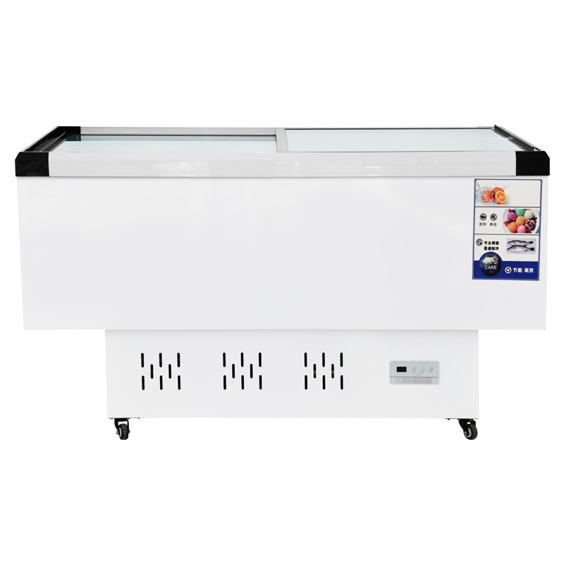 埃利斯(AILISI)1.2米岛柜 商用冷柜 冰柜 冷藏冷冻柜 商用展示柜 肉食海鲜柜 雪糕柜 推拉门