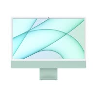 (发货时效详询客服)21年新款 Apple 苹果 iMac 24英寸 台式电脑 一体机 4.5K视网膜显示屏 M1芯片 六扬声器 16G 1T 8核图形处理器 (绿色)定制机