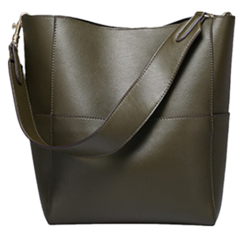 菱格三宅世家(MVO MVO LGSZSJ)2020新款真皮女包水桶包复古女包斜跨包