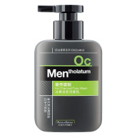 曼秀雷敦男士洁面 冰爽活炭洗面奶 控油 深层清洁150ml