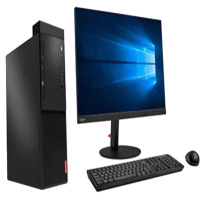 联想(Lenovo)启天M520办公商用台式电脑 A10-8770/8G/1T+256SSD/集显/w10/23.8液晶