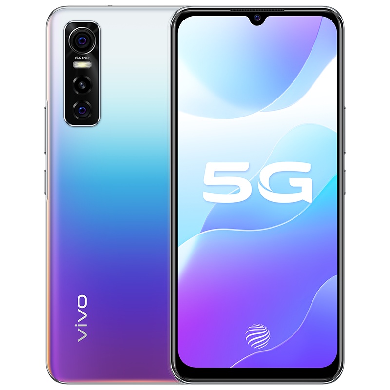 vivo S7e活力版 5G新品手机 8GB+256GB 幻砂星海 7.73mm旗舰级轻薄机身 6400W超清后置三摄 3200W高清前置超级夜景自拍 33W闪充强续航 双模5G