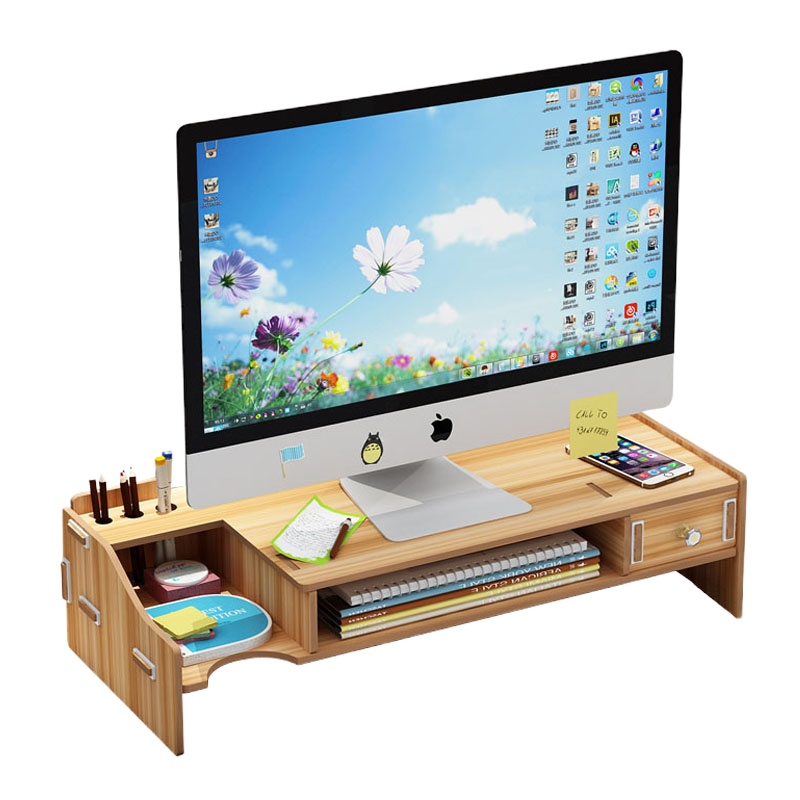 电脑显示器屏置物架