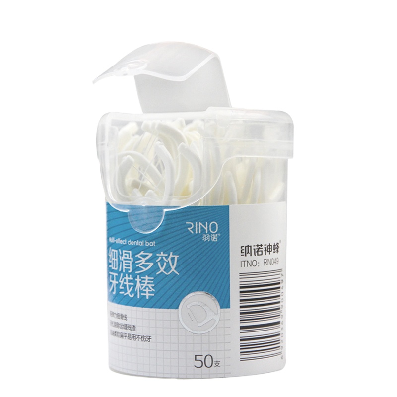 盒装细滑多效牙线棒 50支/盒