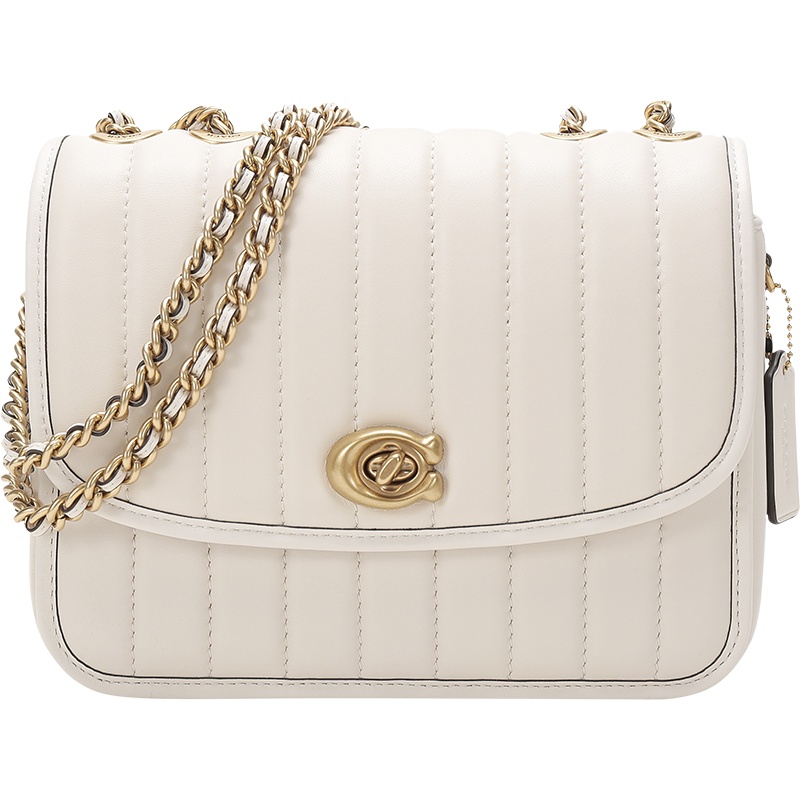 COACH 蔻驰 女士 专柜款MADISON系列皮革绗缝单肩斜挎包 4684