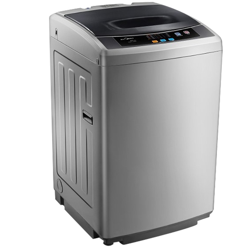 美的(Midea)MB65-1000H 波轮洗衣机 6.5公斤全自动家用宿舍小型迷你容量童锁 灰色