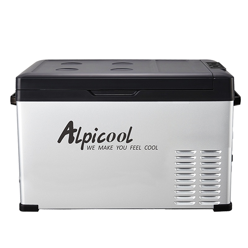 冰虎(Alpicool)车载冰箱压缩机制冷C30升车家两用24v 12v大容量冷冻或冷藏冷柜制冰便携式货车汽车车载小冰箱