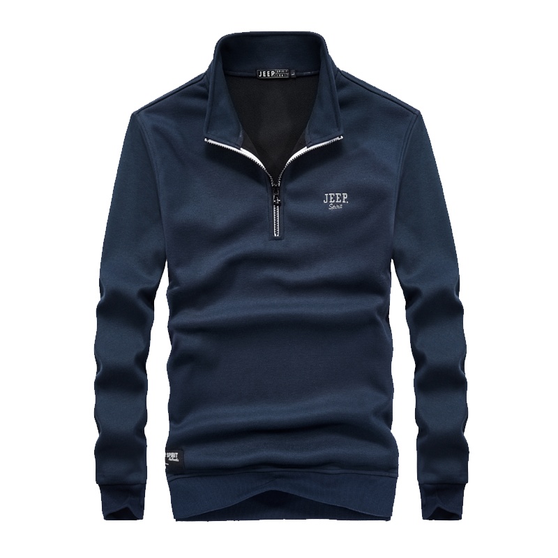 JEEP吉普男士卫衣潮流春秋款宽松秋季衣服加厚打底衫男装t恤长袖