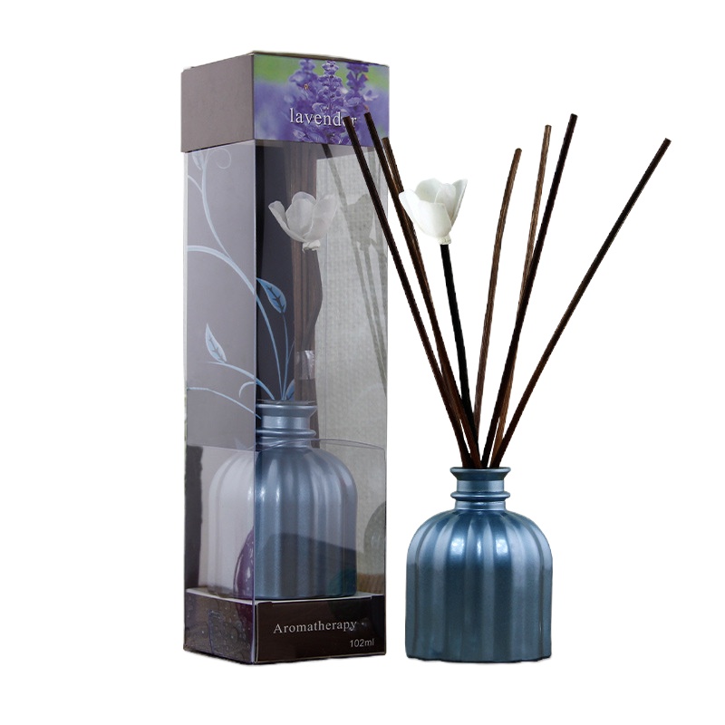 她漾 香薰102ml 客厅房间自然散发无火香薰藤条干花配件套装香格里拉