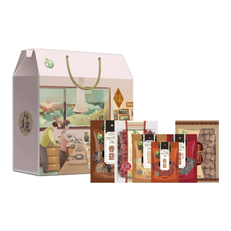 禾煜山珍干货礼盒 禾家丰食 1243g