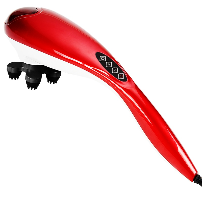 安尚609海豚按摩棒电动按摩器贴身颈椎颈部腰部背部肩部大小腿全身经络锤按摩捶多功能手持式敲打家用震动按摩仪振动揉捏仪神器