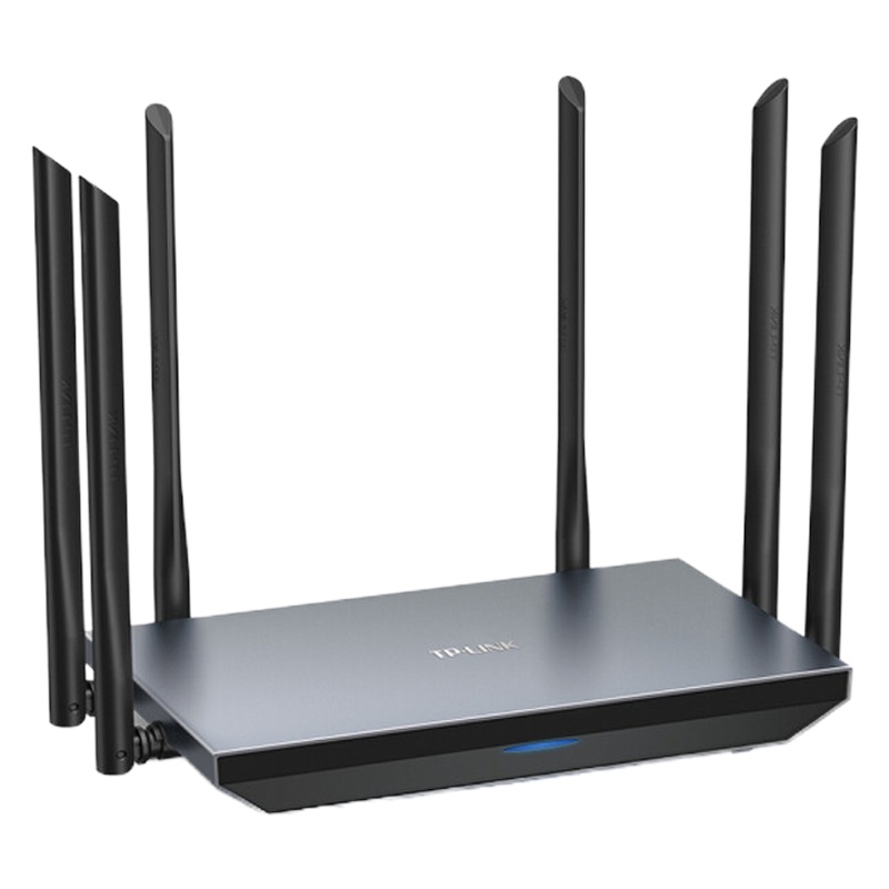 普联 TL-WDR7800 11AC双频智能千兆版无线路由器 全金属机身 黑色