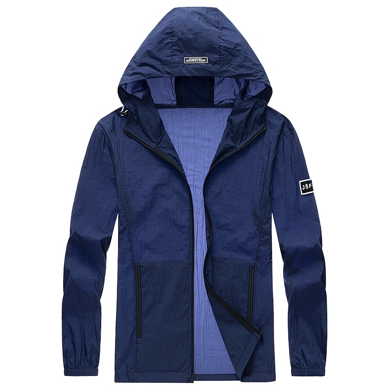 富贵鸟2021款防晒衣男钓鱼薄款外套夏季冰丝超薄透气防紫外线户外皮肤防晒服男2188