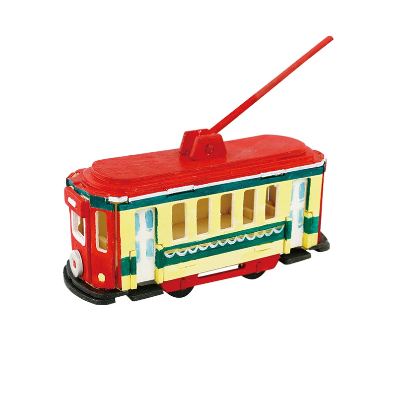 若小贝 绘色彩有轨电车 HC252