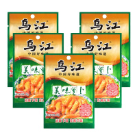 乌江 泡萝卜丁60g*5袋 重庆涪陵榨菜酱菜下饭小菜 佐餐咸菜开味菜 早餐泡面开味好搭档
