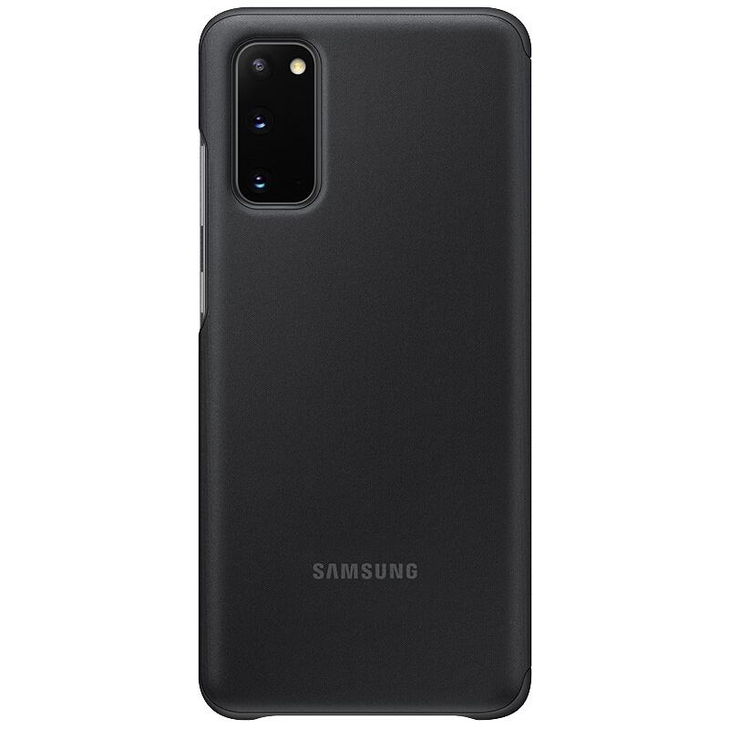三星GalaxyS20+5G原装镜面保护套 S20Ultra智能翻盖手机壳手机套 S20保护壳智能休眠免翻盖接听电话