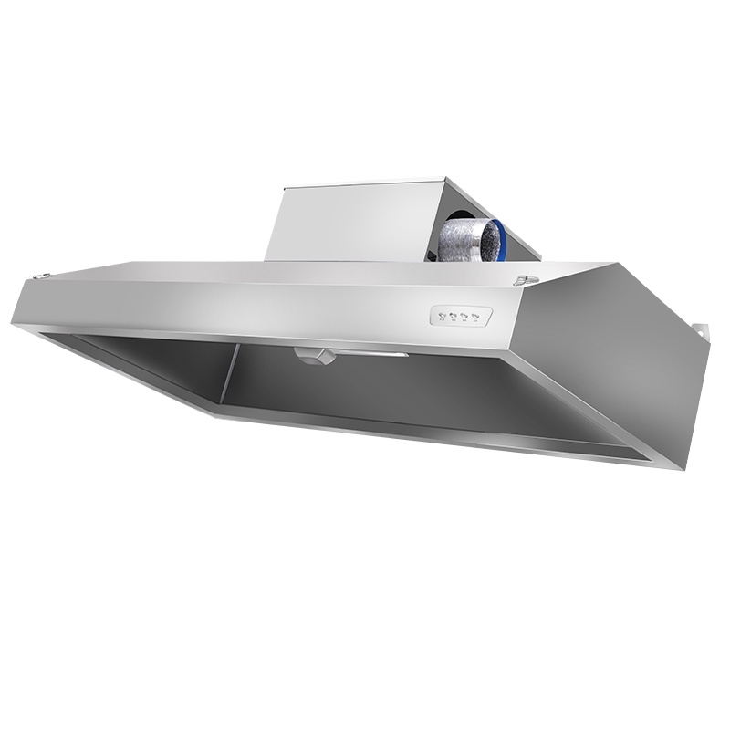 阿斯卡利(ASCARI)商用油烟机不锈钢排烟罩小型饭店厨房餐厅炸鸡店大功率抽油烟机 功率600瓦100x60x45单风机